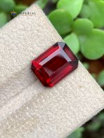 4.35 Carats Natural Rhodolite Garnet Gemstone from Tanzania - Main View