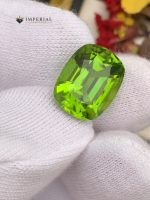 Natural Peridot Rich Green Certified From Gemstone Laboratory
