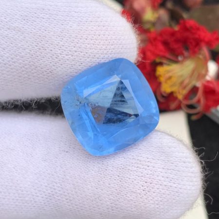 13.95 ct Natural Aquamarine Heated Loose Gemstone