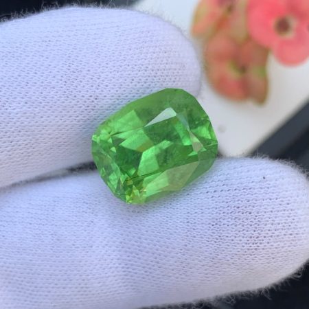17.80 ct Natural Peridot Pakistan Apple Green Gemstone