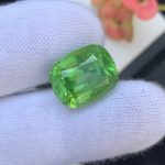 17.80 ct Natural Peridot Pakistan Apple Green Gemstone