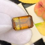 18.14 ct Natural Bi Color Tourmaline Afghanistan Gemstone