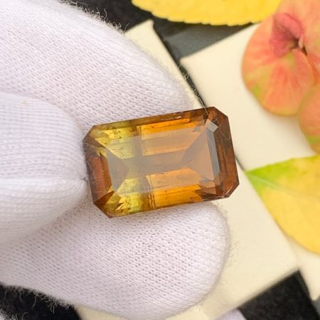 18.14 ct Natural Bi Color Tourmaline Afghanistan Gemstone