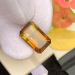 18.14 ct Natural Bi Color Tourmaline Afghanistan Gemstone