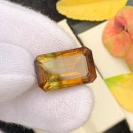 18.14 ct Natural Bi Color Tourmaline Afghanistan Gemstone