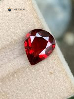 2.55 ct Natural Rhodolite Garnet VVS2 Loose Gemstone - Front View 1