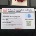 36.60 ct GGI Certified Natural Aquamarine Gemstone Pakistan