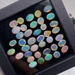 37.30 ct Natural Ethiopian Opal Lot Faceted Pieces