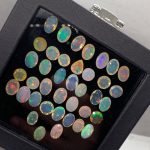 37.30 ct Natural Ethiopian Opal Lot Faceted Pieces