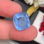 Natural Aquamarine 9.25 Ct Heated Blue Loose Gemstone