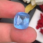 Natural Aquamarine 9.25 Ct Heated Blue Loose Gemstone