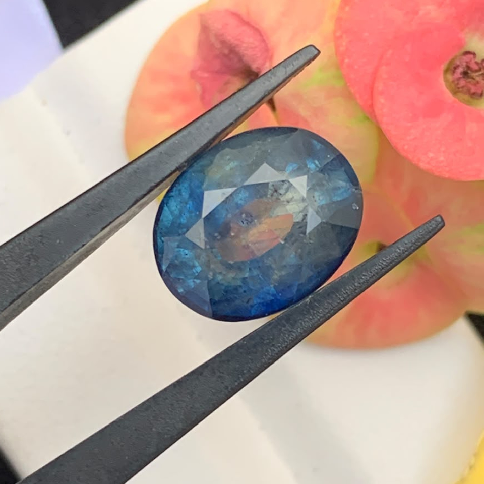 Natural Blue Sapphire 8.05 Ct Madagascar Heated Gem1 Natural Blue Sapphire 8.05 Ct Madagascar Heated Gem