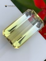 11.40 Carat Natural Bi-Color Lemon Quartz Brazil