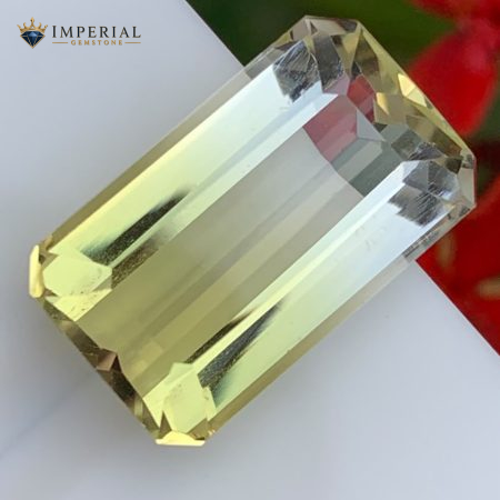 11.40 Carat Natural Bi-Color Lemon Quartz Brazil