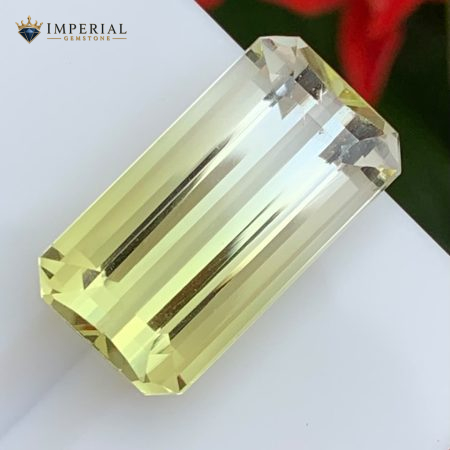 11.90 Carat Natural Bi-Color Lemon Quartz Brazil
