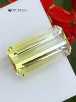 11.90 Carat Natural Bi-Color Lemon Quartz Brazil