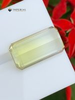 11.90 Carat Natural Bi-Color Lemon Quartz Brazil
