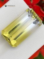 12.25 Carat Natural Bi-Color Lemon Quartz Brazil