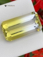 12.25 Carat Natural Bi-Color Lemon Quartz Brazil
