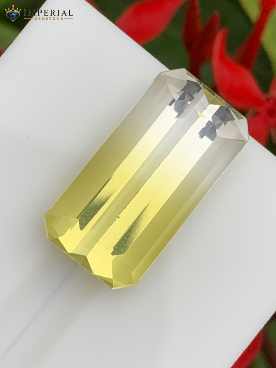 12.50 Carat Natural Bi-Color Lemon Quartz Brazil 12.50 Carat Natural Bi-Color Lemon Quartz Brazil