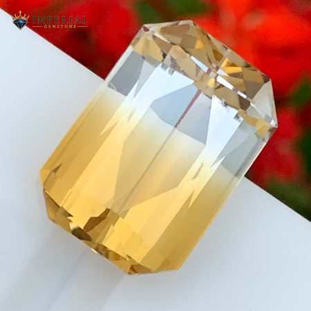 12.65 Carat Natural Bi-Color Citrine Brazil
