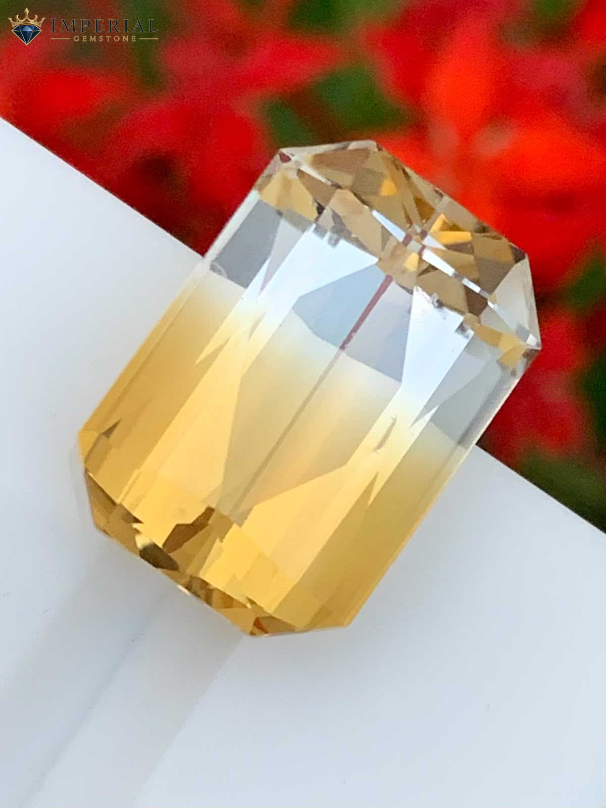 12.65 Carat Natural Bi-Color Citrine Brazil 12.65 Carat Natural Bi-Color Citrine Brazil