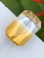 12.65 Carat Natural Bi-Color Citrine Brazil