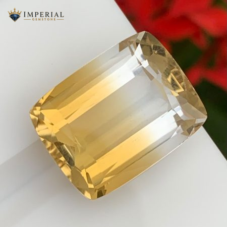12.85 Carat Natural Bi-Color Citrine Brazil