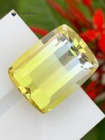 21.30 Carat Natural Bi-Color Lemon Quartz Brazil
