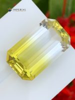 22.10 Carat Natural Bi-Color Lemon Quartz Brazil