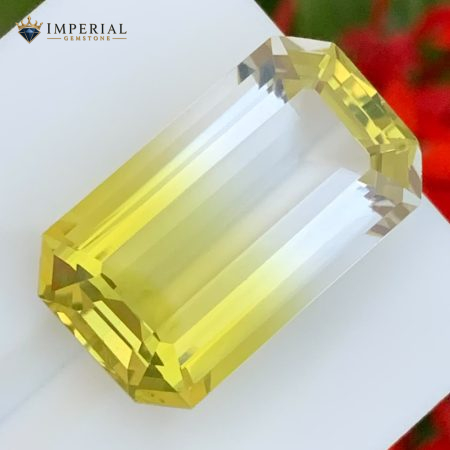 22.10 Carat Natural Bi-Color Lemon Quartz Brazil