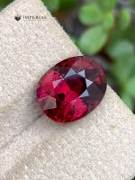 4.75 Ct Natural Rhodolite Garnet Purple Cushion Cut Gemstone - Video