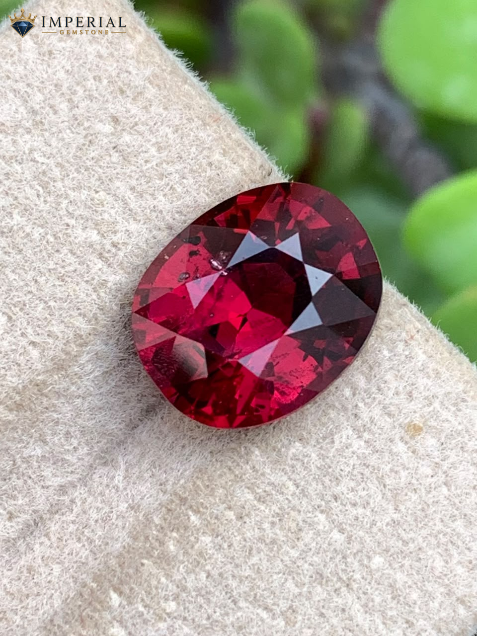 4.75 Ct Natural Rhodolite Garnet Purple Cushion Cut Gemstone 4.75 Ct Natural Rhodolite Garnet Purple Cushion Cut Gemstone - Main View