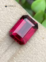 5.40 Ct Natural Rhodolite Garnet Purple Octagon Cut Gemstone - Video