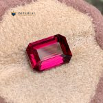 5.40 Ct Natural Rhodolite Garnet Purple Octagon Cut Gemstone