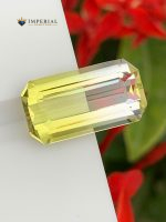 7.40 Carat Natural Bi-Color Lemon Quartz Brazil