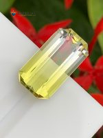 7.40 Carat Natural Bi-Color Lemon Quartz Brazil