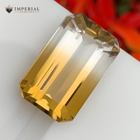 8.40 Carat Natural Bi-Color Citrine Brazil