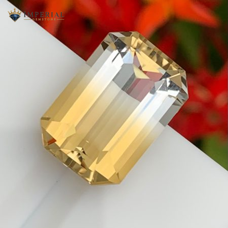 8.55 Carat Natural Bi-Color Citrine Brazil