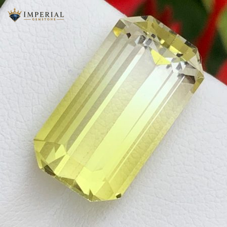 9.45 Carat Natural Bi-Color Lemon Quartz Brazil