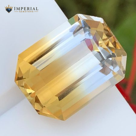 15.10 Carats Natural Bi-Color Citrine from Brazil