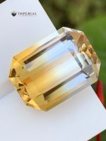 15.10 Carats Natural Bi-Color Citrine from Brazil