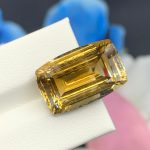 Natural Honey Citrine 15.00 Carats Brazil Loose Gemstone