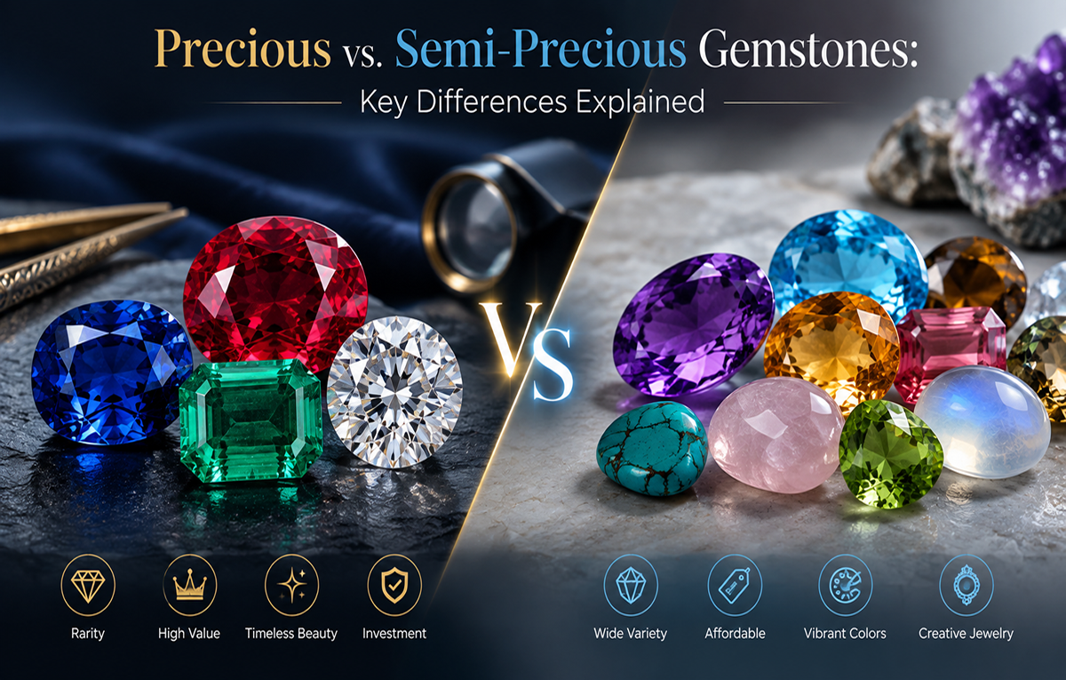 Precious vs. Semi-Precious Gemstones