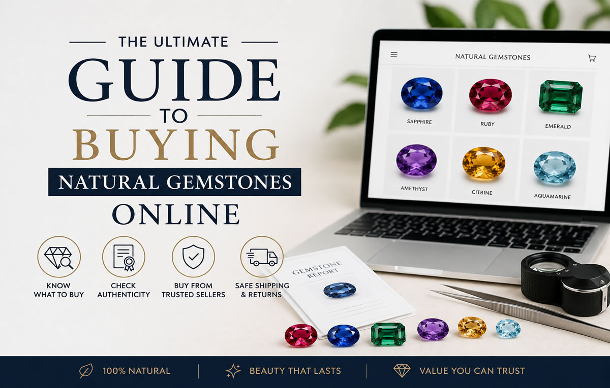The Ultimate Guide to Buying Natural Gemstones Onlne