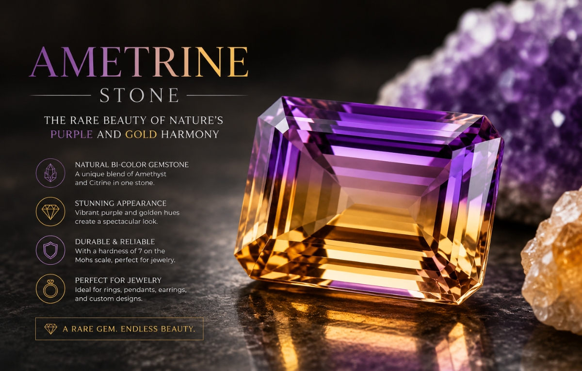 Ametrine Stone