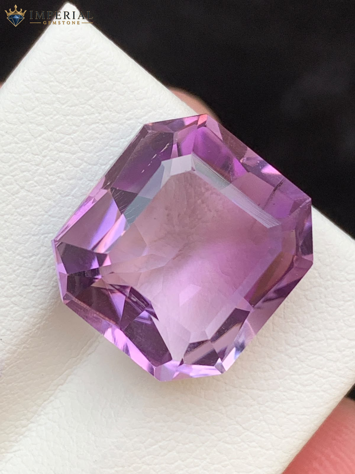 10.00 Carats Natural Amethyst Asscher Cut from Brazil 10.00 Carats Natural Amethyst Asscher Cut from Brazil
