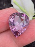 10.00 Carats Natural Amethyst Heart Shape VS1 from Brazil