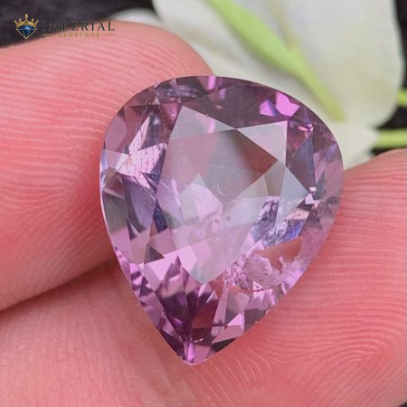 10.00 Carats Natural Amethyst Heart Shape VS1 from Brazil