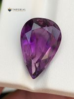 11.05 Carat Natural Amethyst Pear Shape VS1 from Brazil
